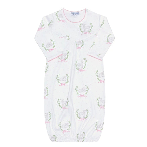 Pima Cotton Gown - Lamb