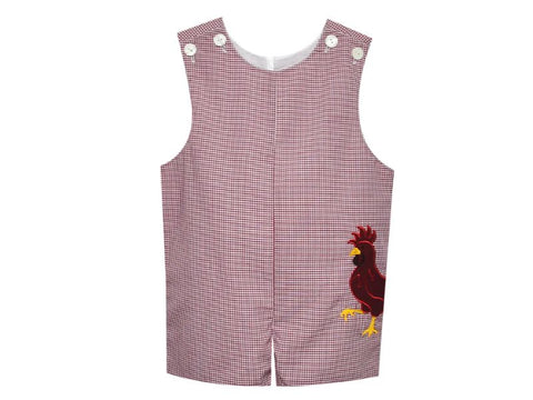 Cotton Blend Jon Jon - Applique Gamecocks