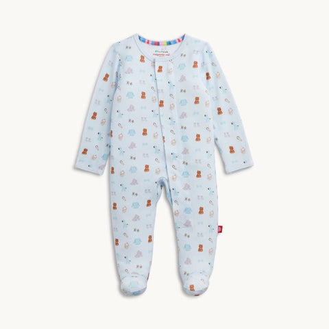 Modal Magnetic Footie - Nursery Nostalgia in Blue
