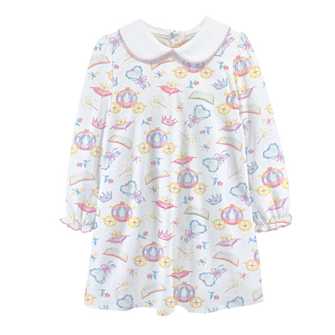 Pima Cotton Long Sleeve Dress - Princess