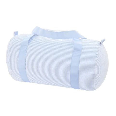 Small Seersucker Duffle Bag
