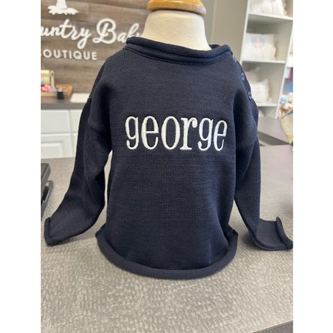 Cotton Roll Neck Sweater