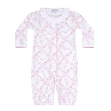Pima Cotton Converter Gown - Pink Bear