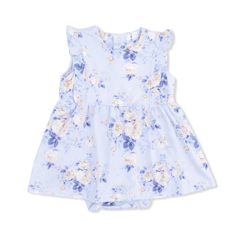 Bamboo Ruffle Skirted Bubble - Ashley Rose Floral
