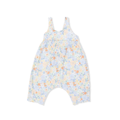Bamboo Tied Back Romper - Georgia Floral - 3-6 Months