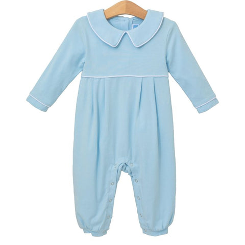 Cotton Long Sleeve Romper - Joseph