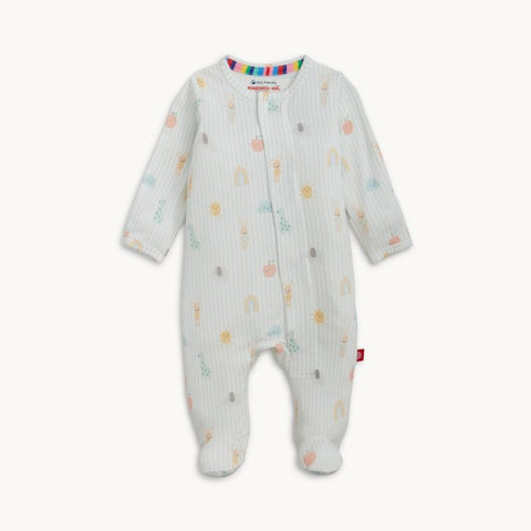 Modal Magnetic Footie - Lullaby Sky Blue
