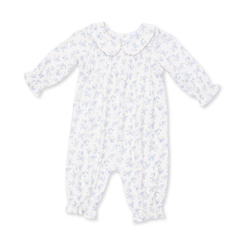Bamboo Smocked Romper - Rose Briar