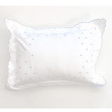 Swiss Dot Baby Pillow with Monogram