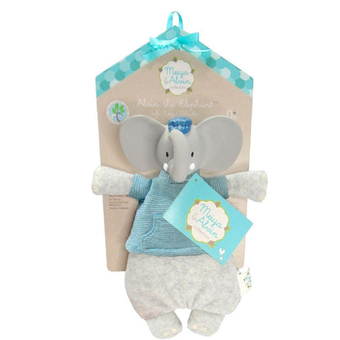 Meiya & Alvin Elephant Soft Toy