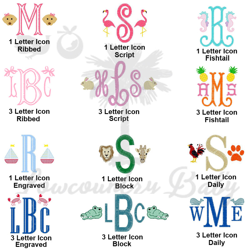 Monogram Icons